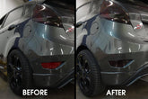 Ford Fiesta Rear Bumper Reflector Overlay